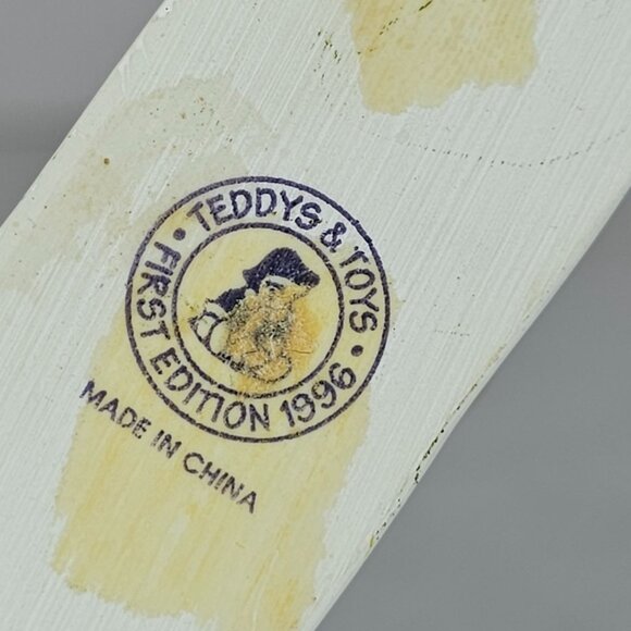 Vintage Teddys & Toys Santa In Sleigh With Goat 1996 First Edition Figurine - Picture 4 of 10